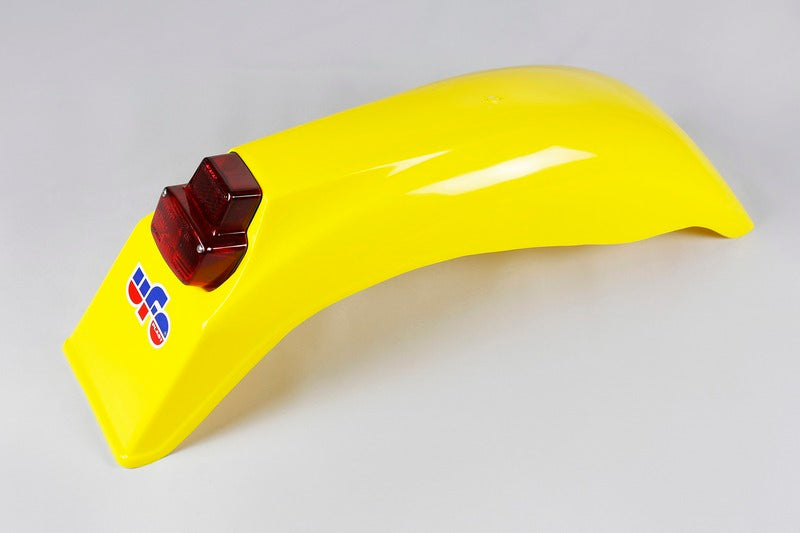 UFO Plast PLASTIC REAR FENDER, YEL/YEL