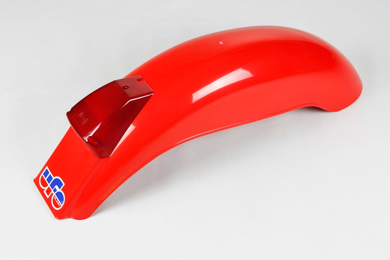 UFO Plast PLASTIC REAR FENDER, RED/RED
