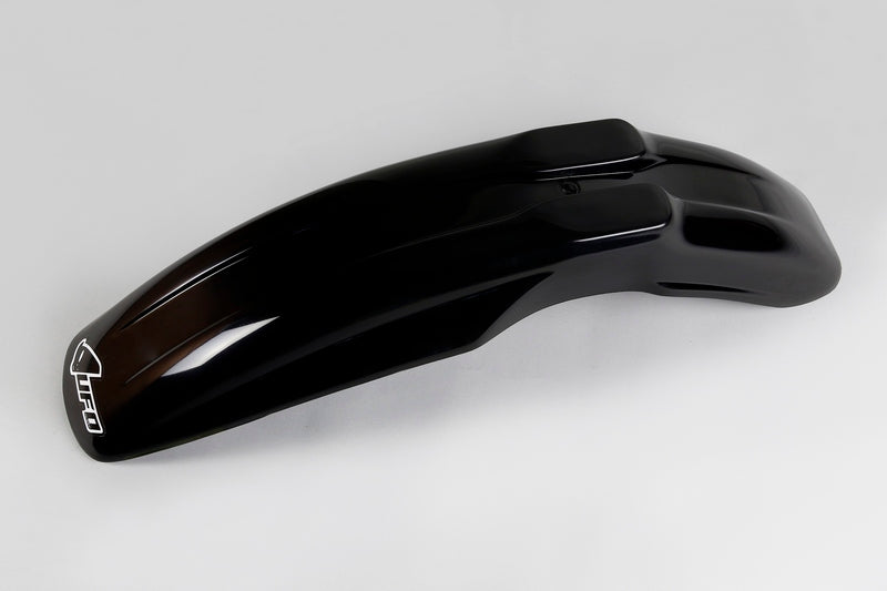 UFO Plast PLASTIC FRONT FENDER, BLK/BLK