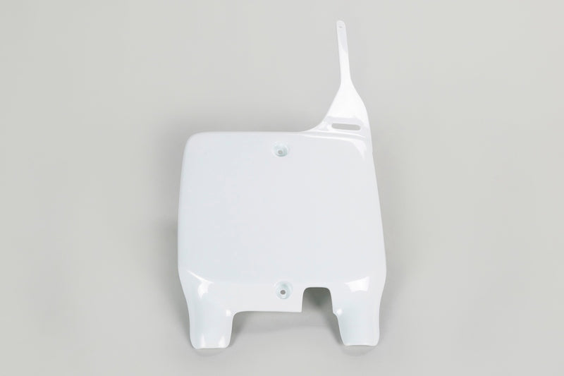 UFO Plast PLASTIC FRONT PLATE, WHT/WHT