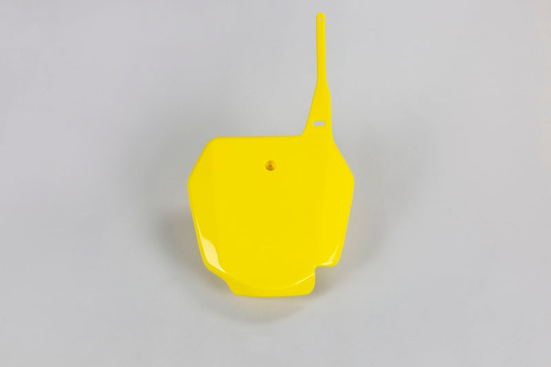 UFO Plast PLASTIC FRONT PLATE, YEL/YEL