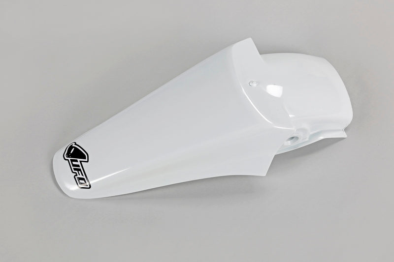 UFO Plast PLASTIC REAR FENDER, WHT/WHT