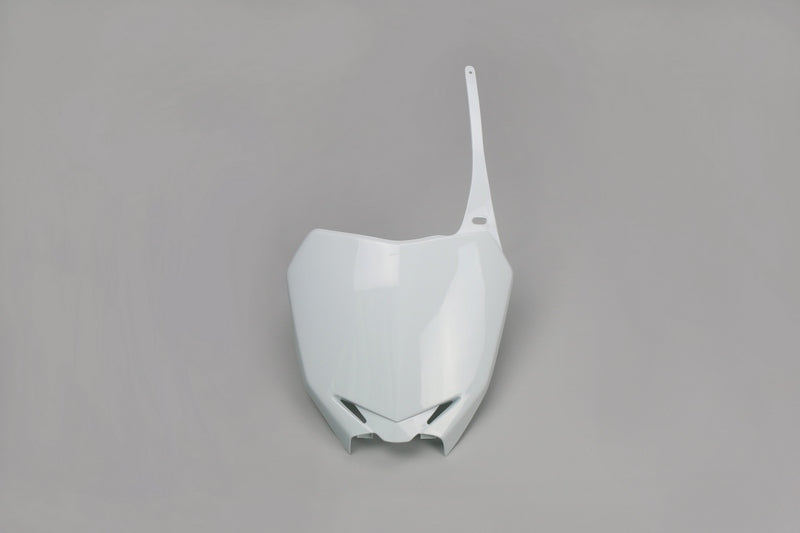 UFO Plast PLASTIC FRONT PLATE, WHT/WHT