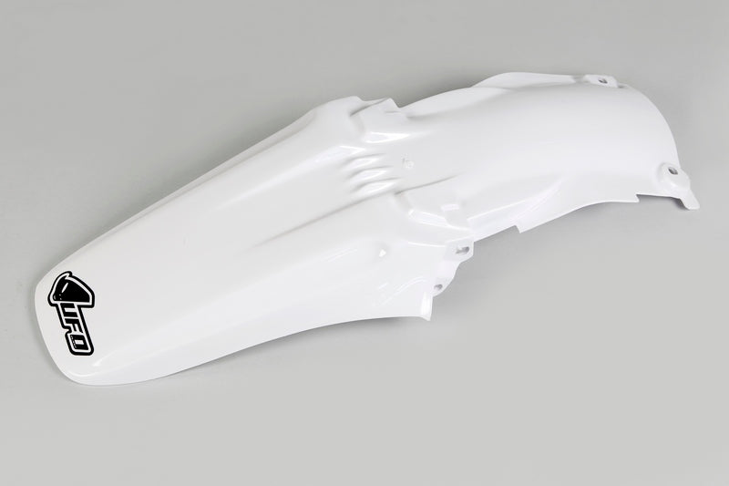 UFO Plast PLASTIC REAR FENDER, WHT/WHT