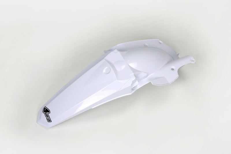 UFO Plast PLASTIC REAR FENDER, WHT/WHT