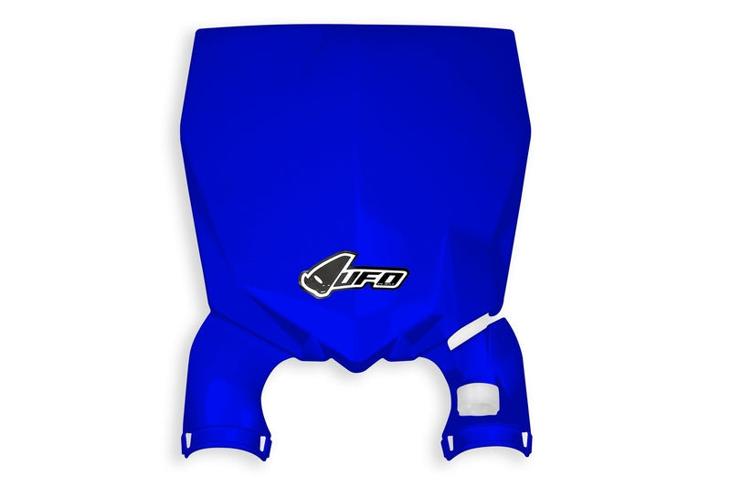 UFO Plast PLASTIC FRONT PLATE, BLU/BLU