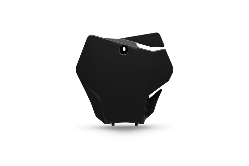 UFO Plast PLASTIC FRONT PLATE, BLK