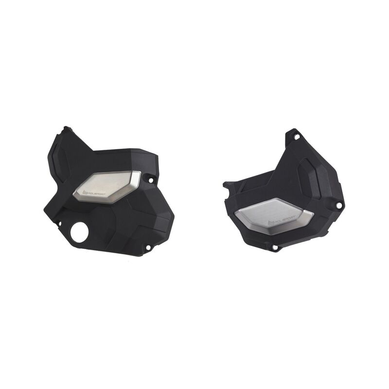Polisport Clutch/Alternator Case Cover Protection-Kit - Kawasaki Z650/Ninja 650
