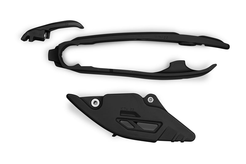 UFO Plast CHAIN GUIDE+SWINGARM SLIDER, BLK