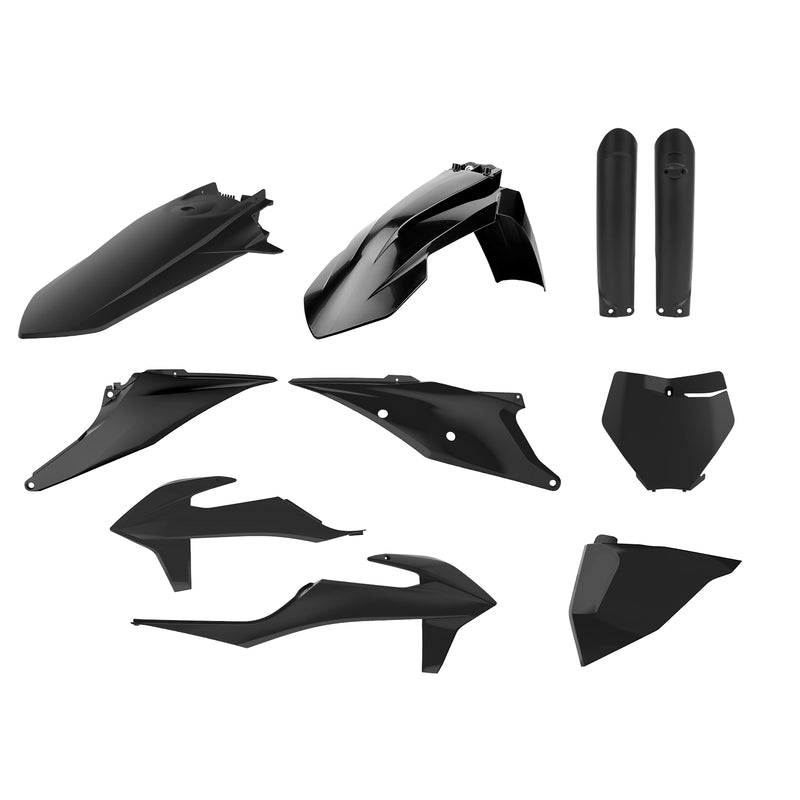 Polisport Plastic Kit Black - KTM SX/SX-F