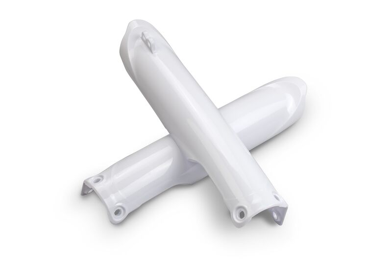 UFO Plast FORK SLIDER PROTECTORS, WHT