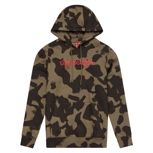 Signature Kindermaat hoodie Groen & Olijf YM