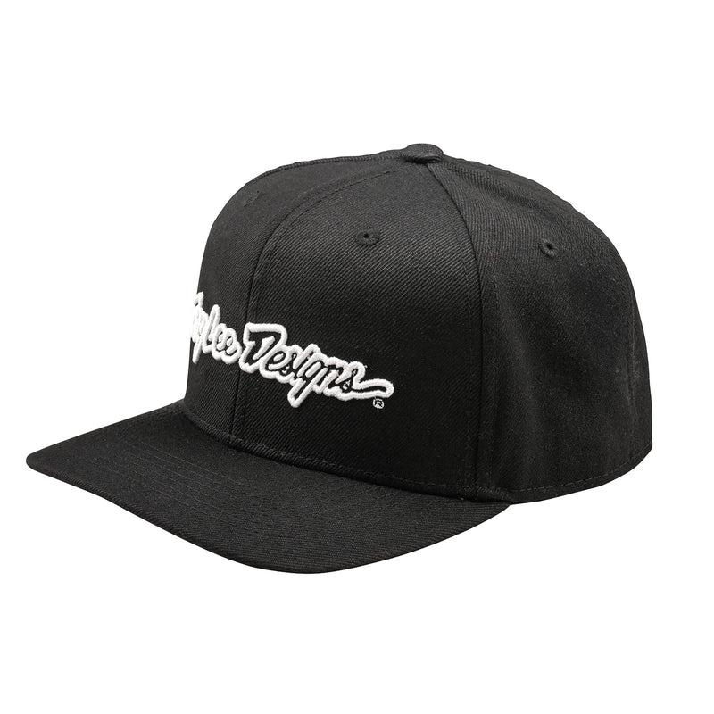 Curved Snapback Signature Pet Zwart One size volwassene