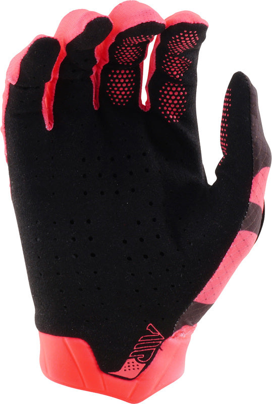 Troy Lee Designs Air Motorhandschoenen Cyclops Neon rood