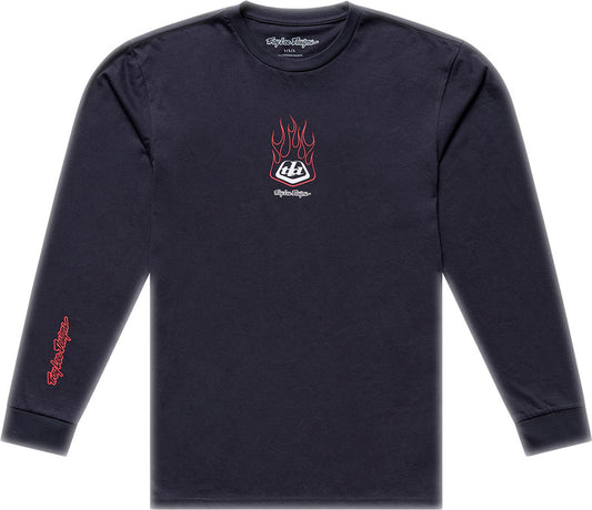 Long Sleeve Flame2 T-Shirt Carbon M