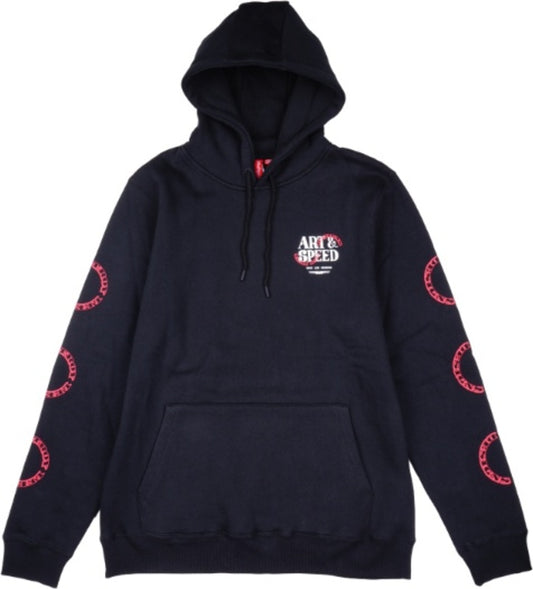 Pink Slips Hoodie Zwart M