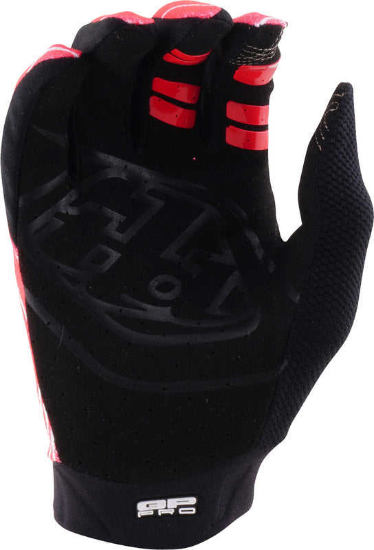 Troy Lee Designs GP PRO Motorhandschoenen Stagger Zwart/Rood
