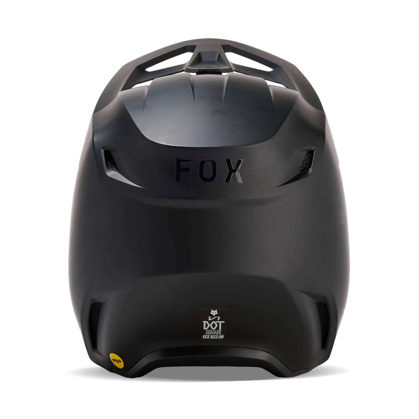 Fox v1 solid black Matt