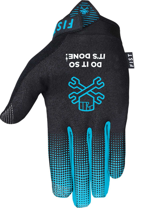 BLUE HALFTONE WORKWEAR LITE GLOVE