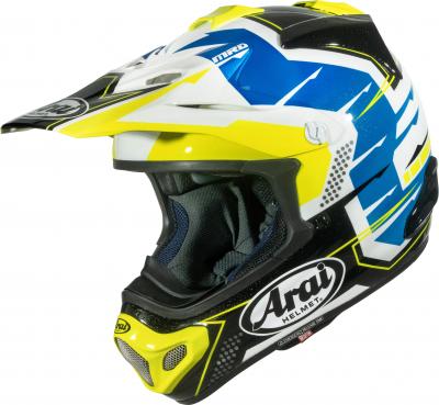 ARAI MX-V EVO - STINGRAY YELLOW
