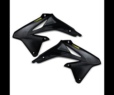 CYCRA RADIATOR SHROUDS POWERFLOW FOR RMZ250/450 BLACK