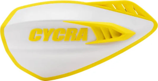 CYCRA White/Yellow Cyclone Handguards