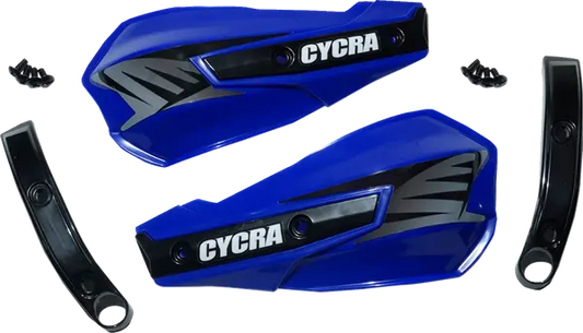 CYCRA Replacement Vortex Handshields w/ Abrasion Guards - Blue