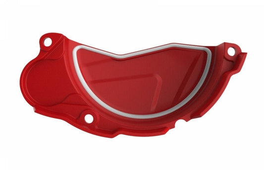 POLISPORT Clutch Cover Protection Red Honda CRF450R/RX