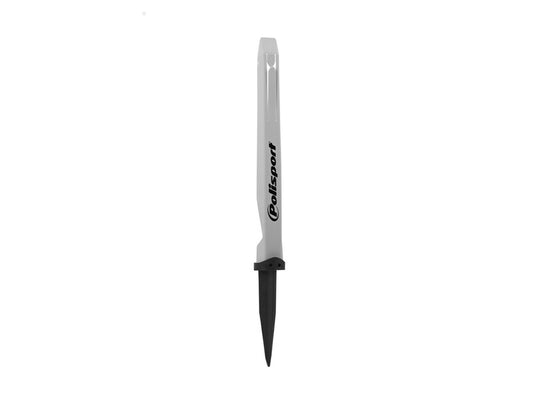 Polisport white flexible pole Track Marker