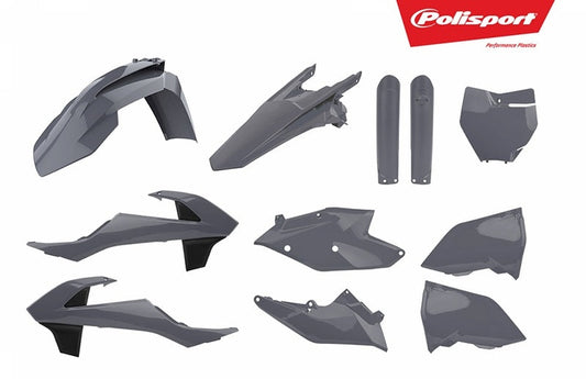 Polisport Plastics Kit Nardo Grey