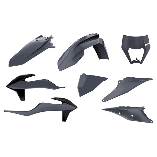 Polisport Plastic Kit Nardo Grey KTM