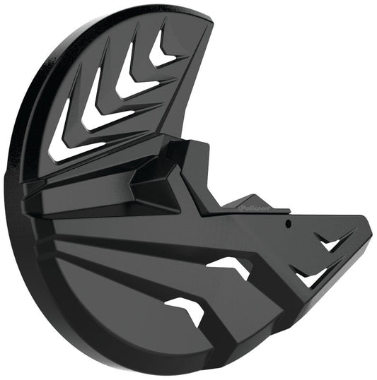 POLISPORT Front Disc Protector Black Yamaha