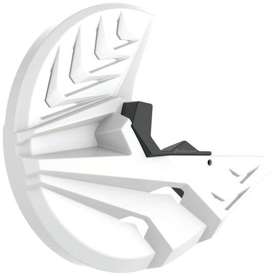 Polisport Front Disc Protector White Kawasaki KX450F/250F