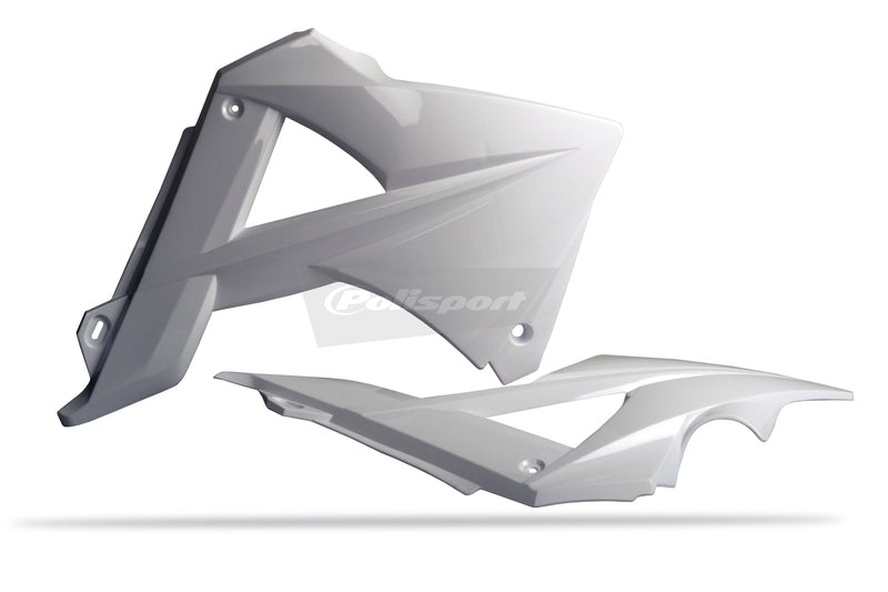 Polisport Radiator Covers White Gas Gas