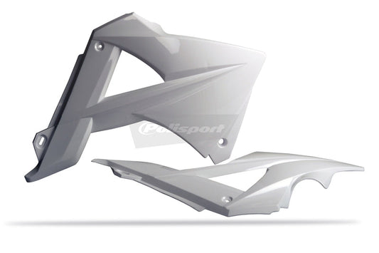 Polisport Radiator Covers White Gas Gas