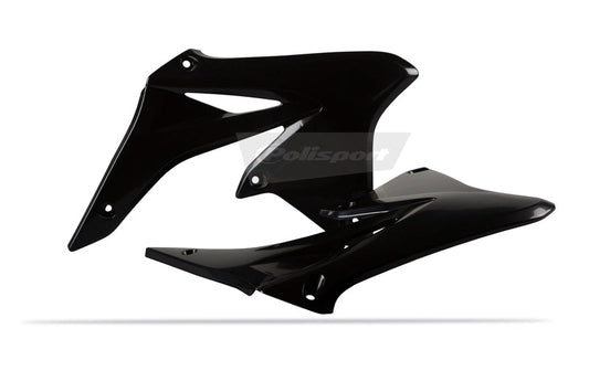POLISPORT Radiator Covers Black Suzuki RM-Z250