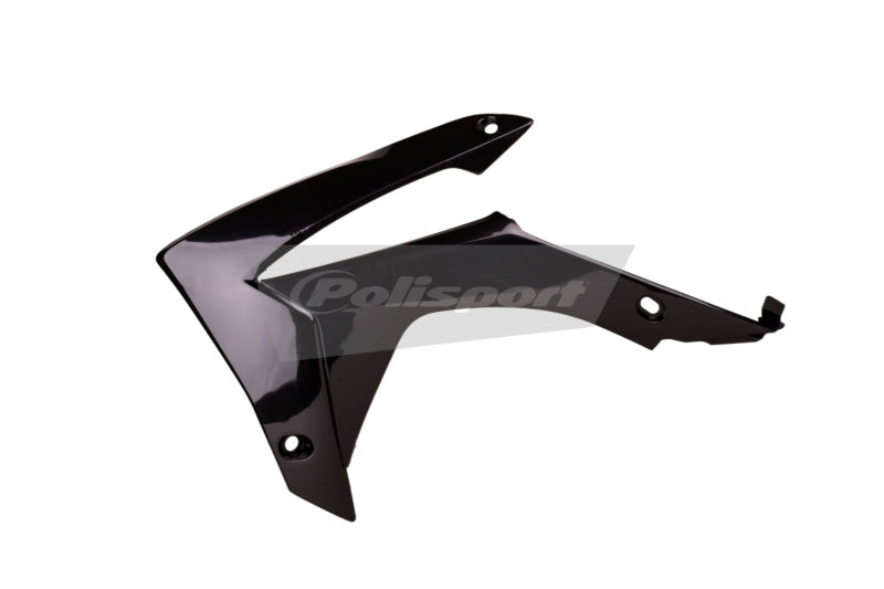 Polisport Radiator Covers Black Honda CRF250R/CRF450R