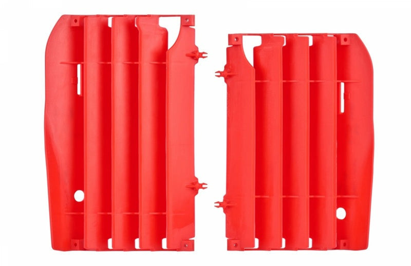 Polisport Radiator Louvers Red Honda CR125R/250R