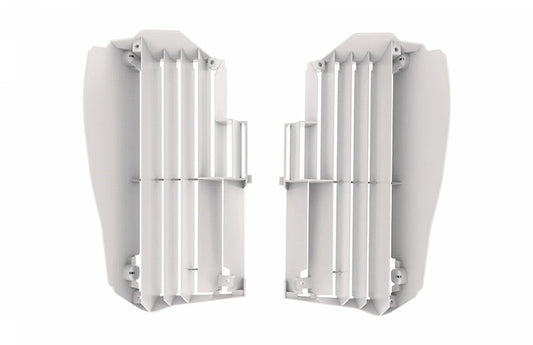 Polisport Radiator Louvers White Yamaha YZ450F