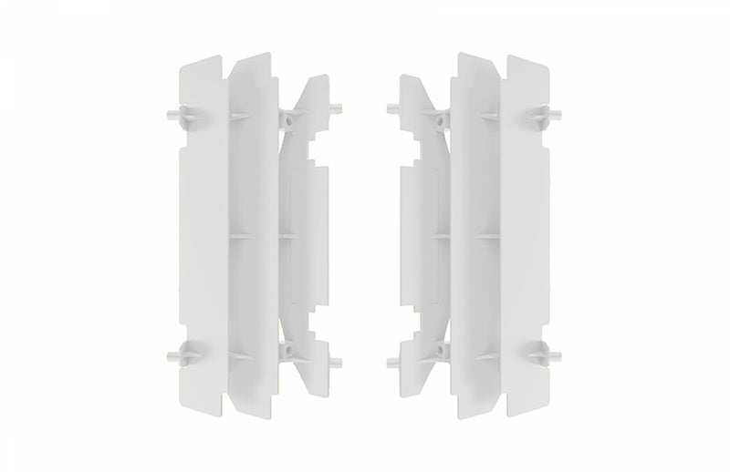 Polisport Radiator Louvers White Suzuki