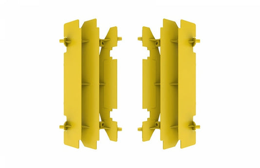 POLISPORT Radiator Louvers Yellow Suzuki