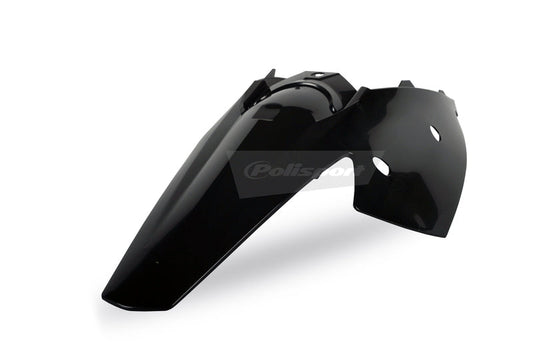 Polisport Rear Fender + Integrated Side Panels Black KTM
