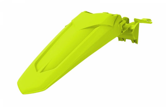 Polisport Rear Fender Neon Yellow Yamaha YZ450F