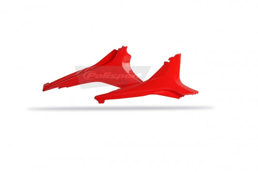 Polisport Air Box Covers Red Honda CRF250R/CRF450R