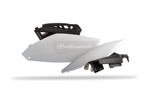 POLISPORT Side Panels - OEM Color (12-13) Black/White