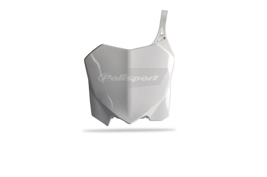 Polisport Front Number Plate White Honda CRF250R/CRF450R