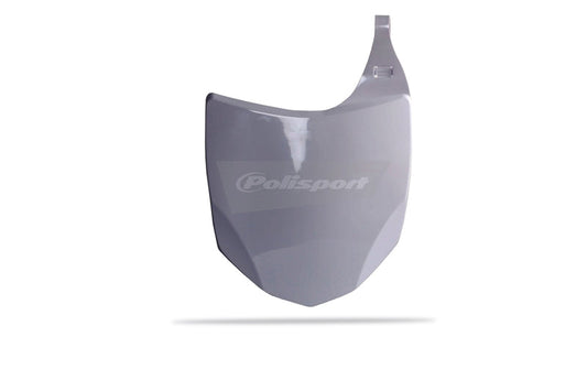 POLISPORT Front Number Plate White Kawasaki KX250F/KX450F
