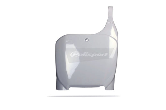 POLISPORT Front Number Plate White Honda