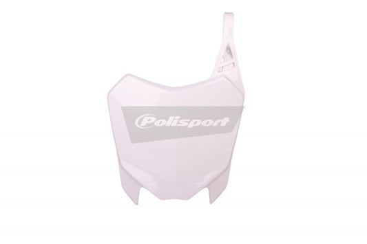 Polisport Front Number Plate White Honda CRF110F