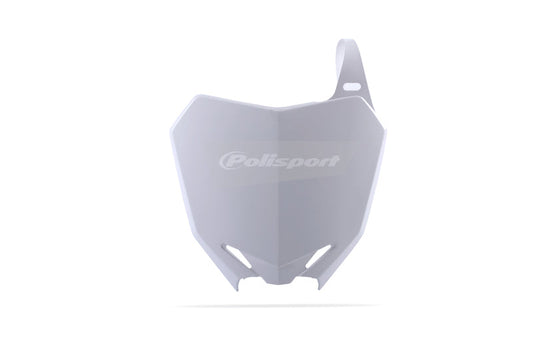 POLISPORT Front Number Plate White Suzuki RM-Z250/RM-Z450